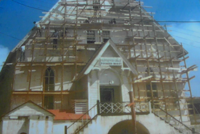 Construcción Iglesia Bautista 1844 - San Andrés Islas Historia y Cultura - Blog de Viajes - ColombiaTours.Travel