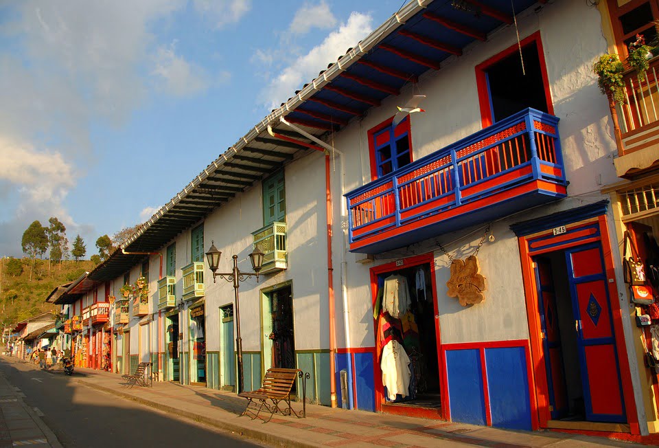 Tour of Salento, on the Calle Real - Colombian Coffee Growing Area