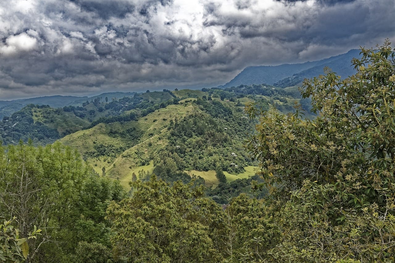 Colombia, Fotografía Mirador De Salento, Salento,  panorámica 