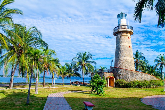 lighthouse, cartagena, colombia