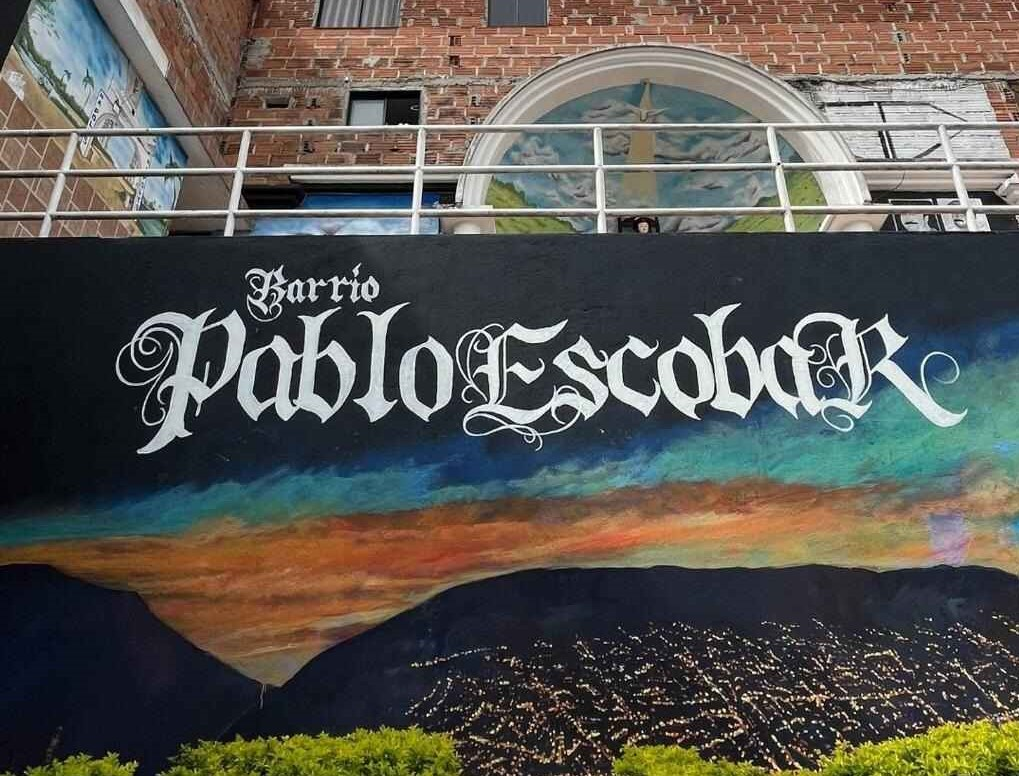 Visita a Medellín, Pablo Escobar