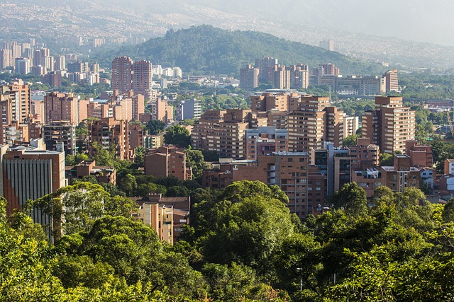 colombia, medellín, landscape- ciudad de Medellín