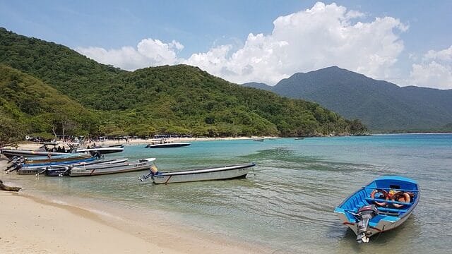 tayrona park, scenery, beach