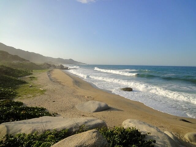 parque tayrona, beach, santa martha