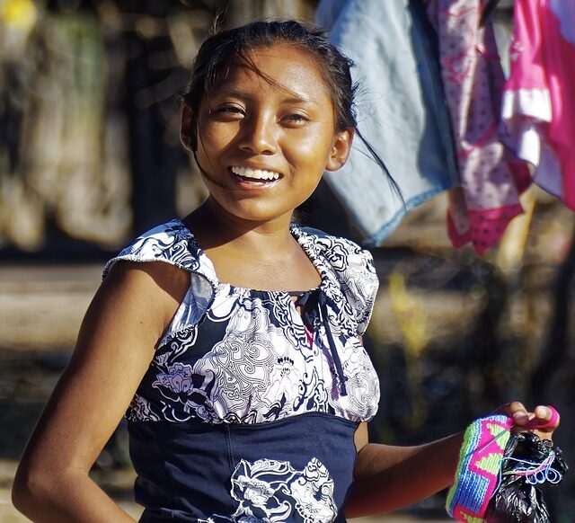 colombia, girl, indigenous