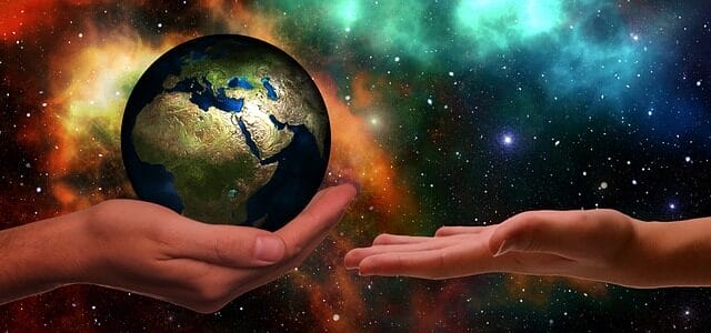 hands, earth, next generation