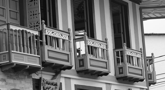 picture, balconies filandia, quindio