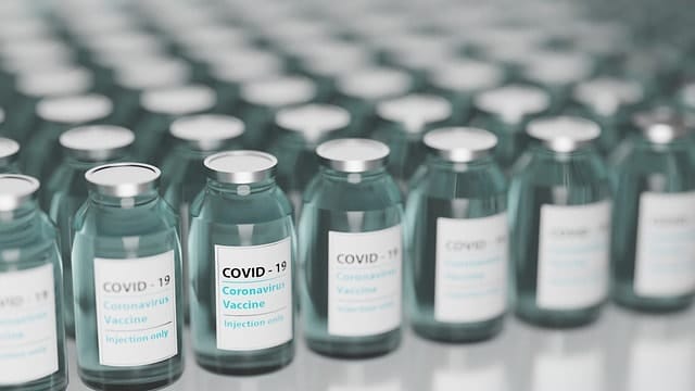 vaccine, covid-19, vials