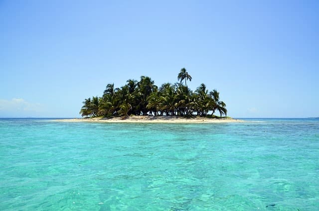 island, tropical, beach