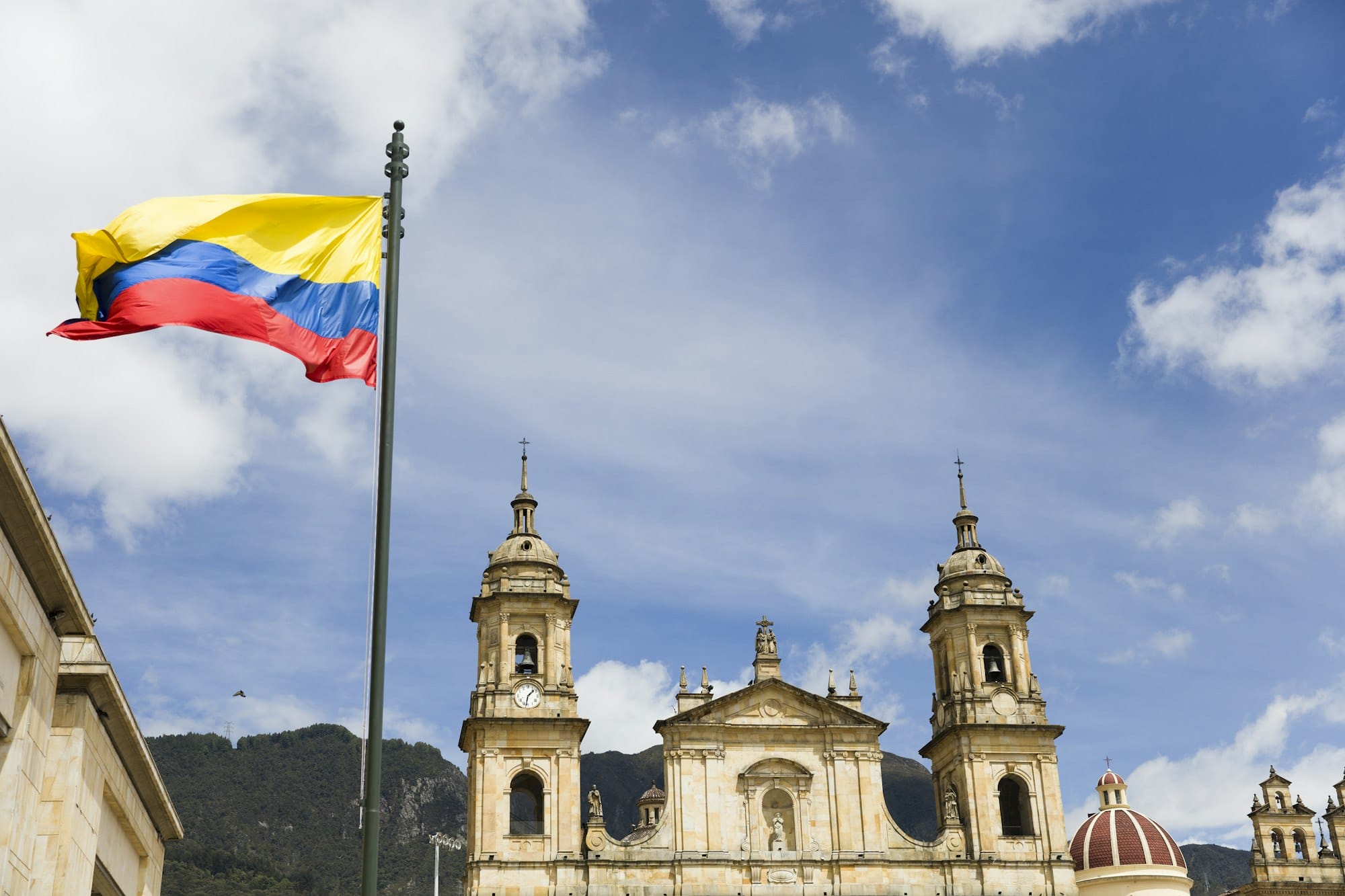 Cathedral Metropolitan Basilica of Bogota in Colombia