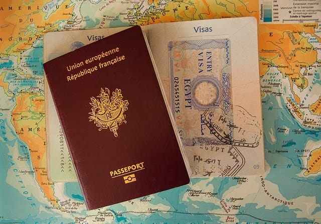 passport, visa, border