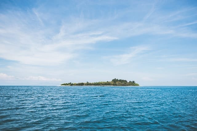 beach, nature, island