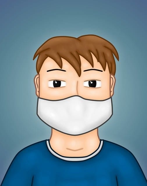 face mask, face cloths, virus, presentación