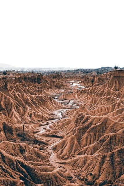 tatacoa desert, desert, landscape