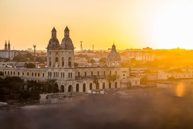 barranquilla, sunset, landscape