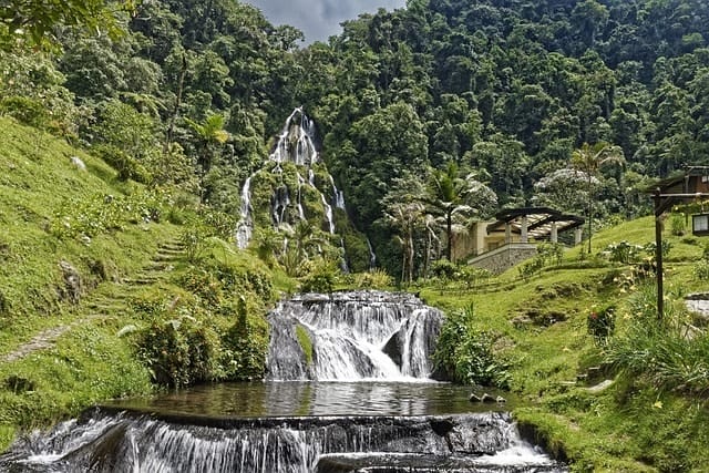 colombia, santa rosa, termales balneario santa rosa de cabal, página, turismo