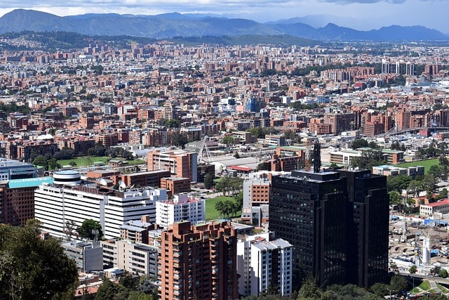 city, bogota, panorama