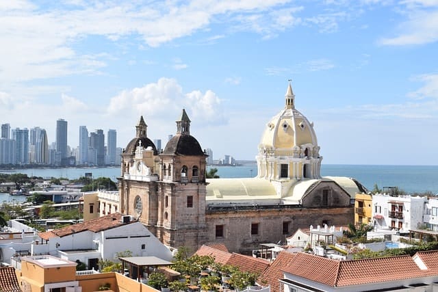 cartagena de indias, colombia, vista