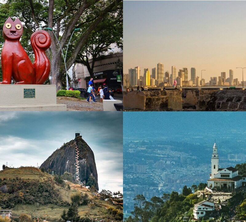 Colombia Corazón: Cartagena - Cali - Medellín - Bogotá  | 15 días