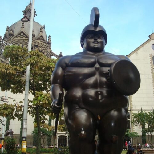 medellín, colombia, botero